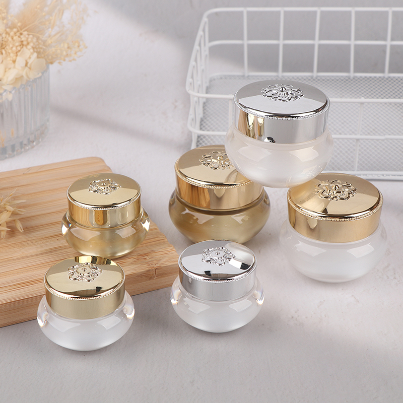 Frascos de Creme Acrílicos Vaz - Luxury Skincare Packaging avaliação e preço